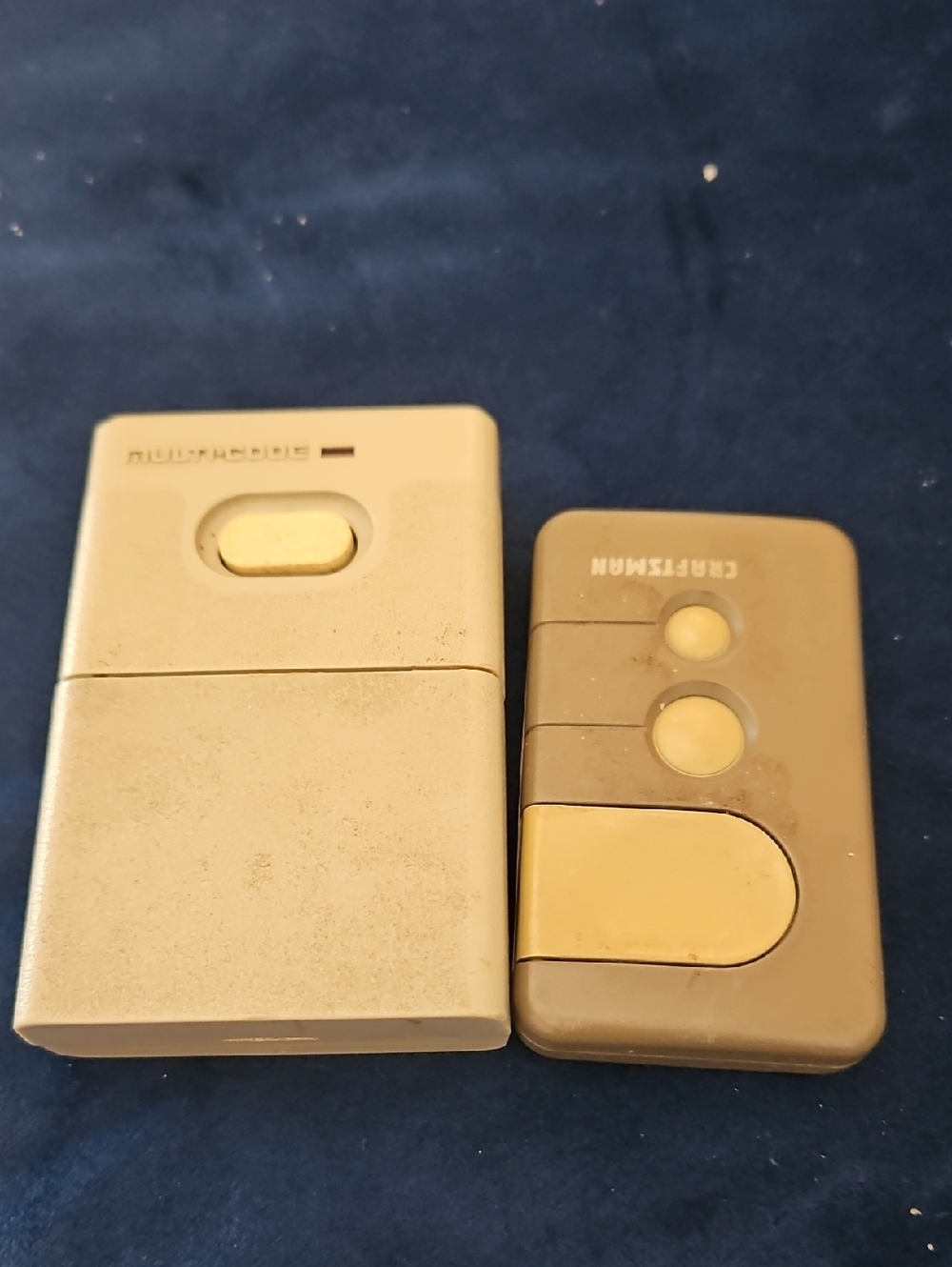 Two  garage remote